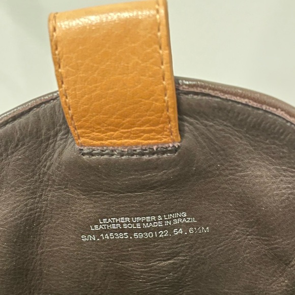 Tory Burch Western Leather Mid Boot, NWT, Size: 6.5, Color: Brandy Nevada - Picture 9 of 10